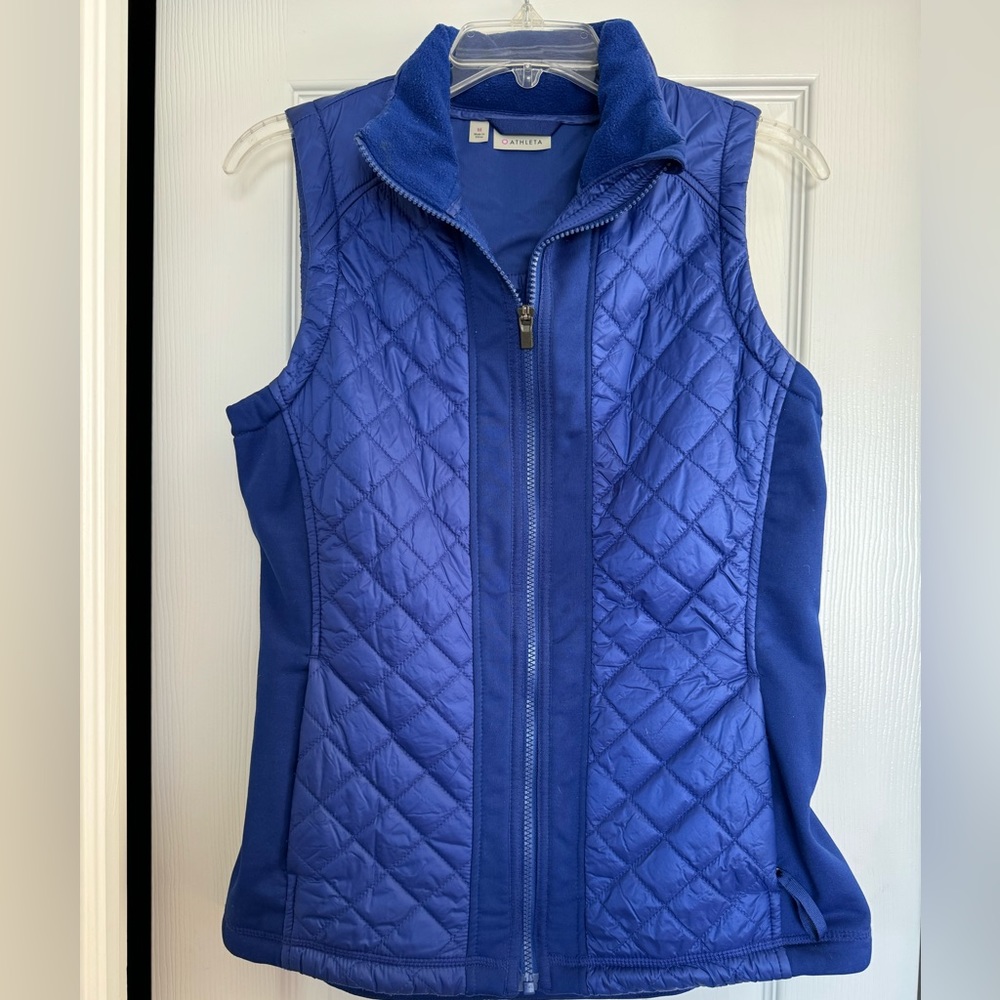 Athleta Royal Blue Activewear Vest